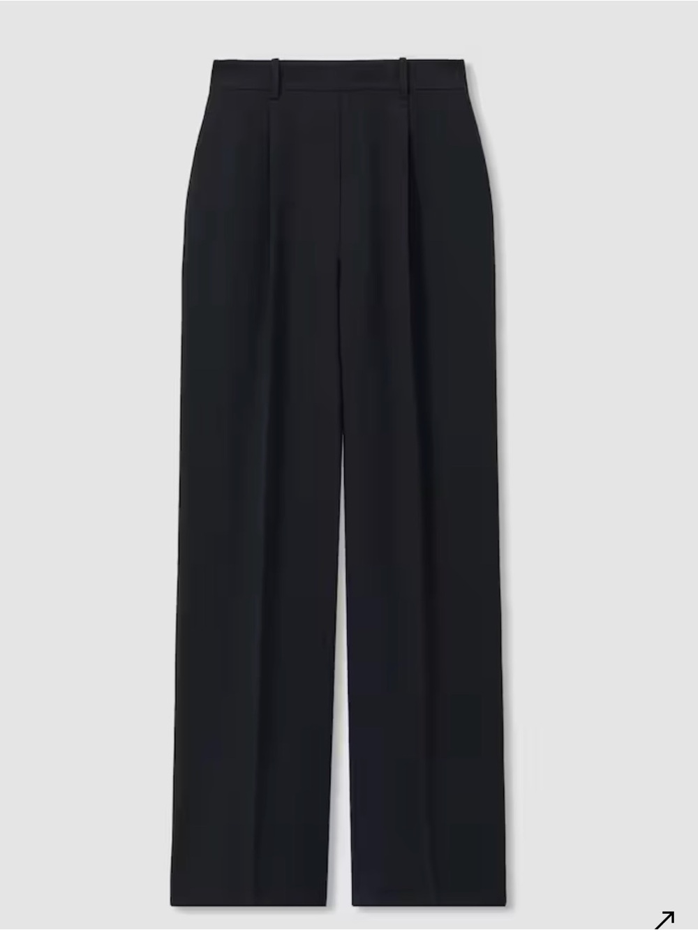 Reiss Eden Elasticated-Waist Wide-Leg Twill Trousers